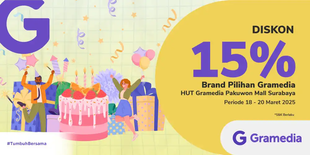 Info & Kode HUT Gramedia Pakuwon Mall Surabaya Brand Pilihan Gramedia ...